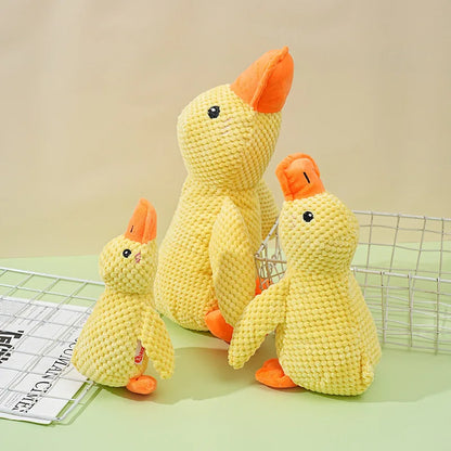 Apex Paws™ | Durable Duckie Dog-Toy for Anxiety Relief
