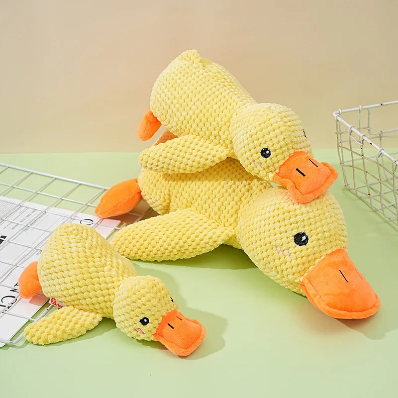 Apex Paws™ | Durable Duckie Dog-Toy for Anxiety Relief