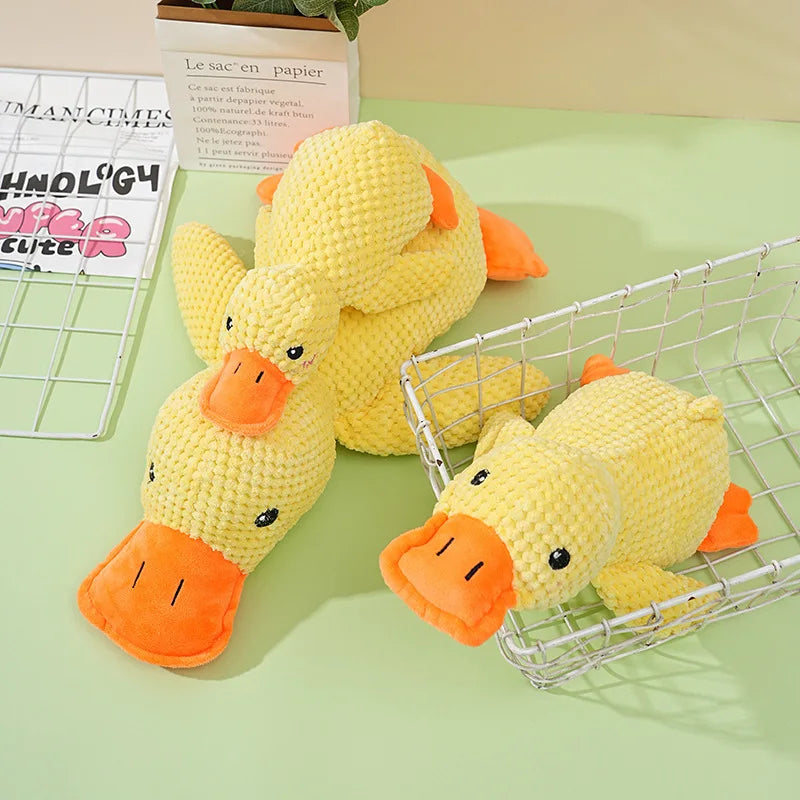 Apex Paws™ | Durable Duckie Dog-Toy for Anxiety Relief
