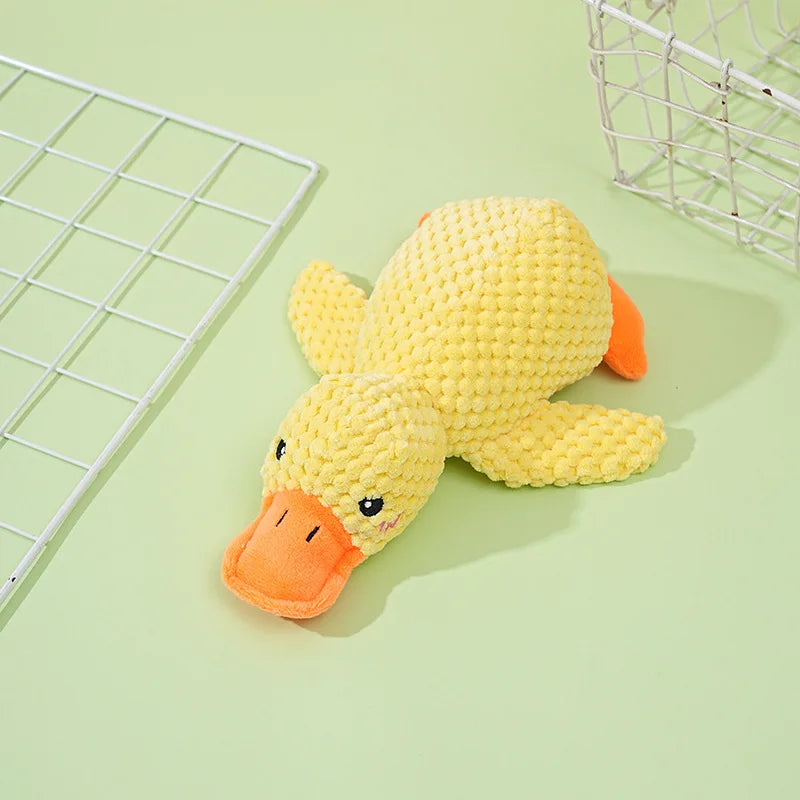 Apex Paws™ | Durable Duckie Dog-Toy for Anxiety Relief