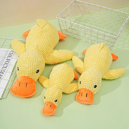 Apex Paws™ | Durable Duckie Dog-Toy for Anxiety Relief