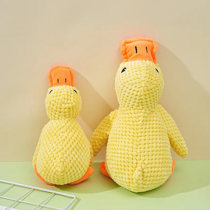 Apex Paws™ | Durable Duckie Dog-Toy for Anxiety Relief