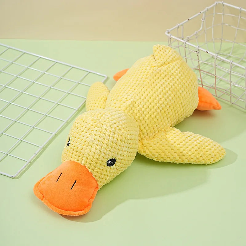 Apex Paws™ | Durable Duckie Dog-Toy for Anxiety Relief