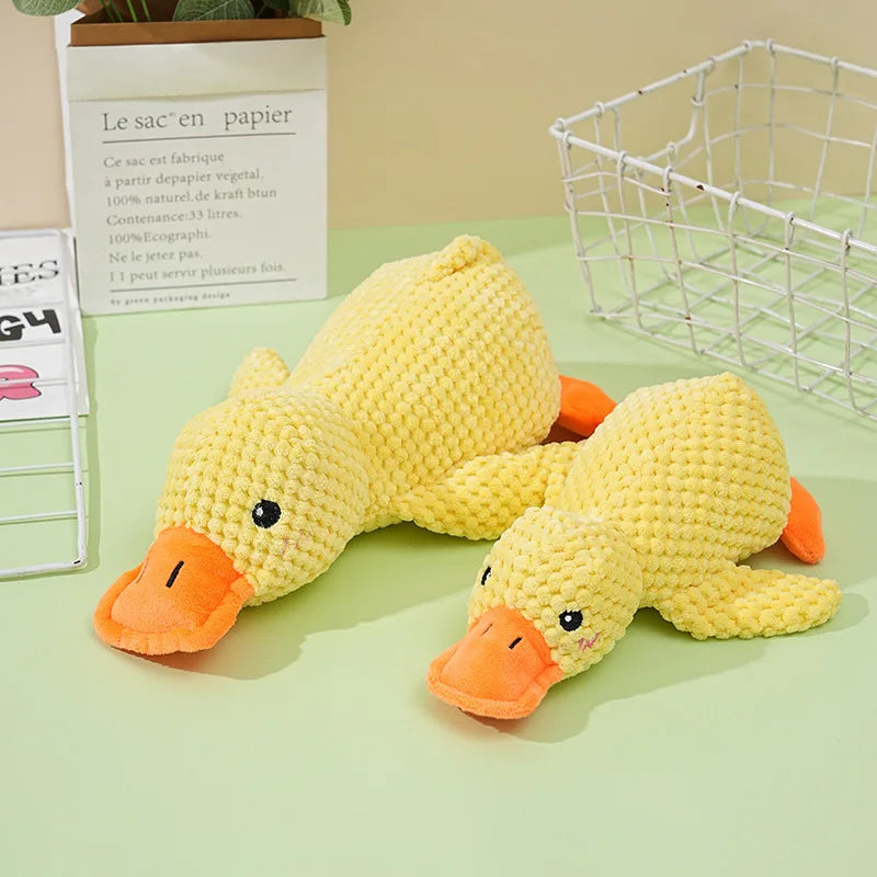 Apex Paws™ | Durable Duckie Dog-Toy for Anxiety Relief